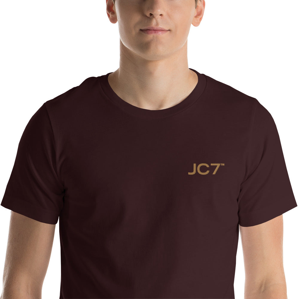 Short-Sleeve Unisex T-Shirt (Gold Logo)
