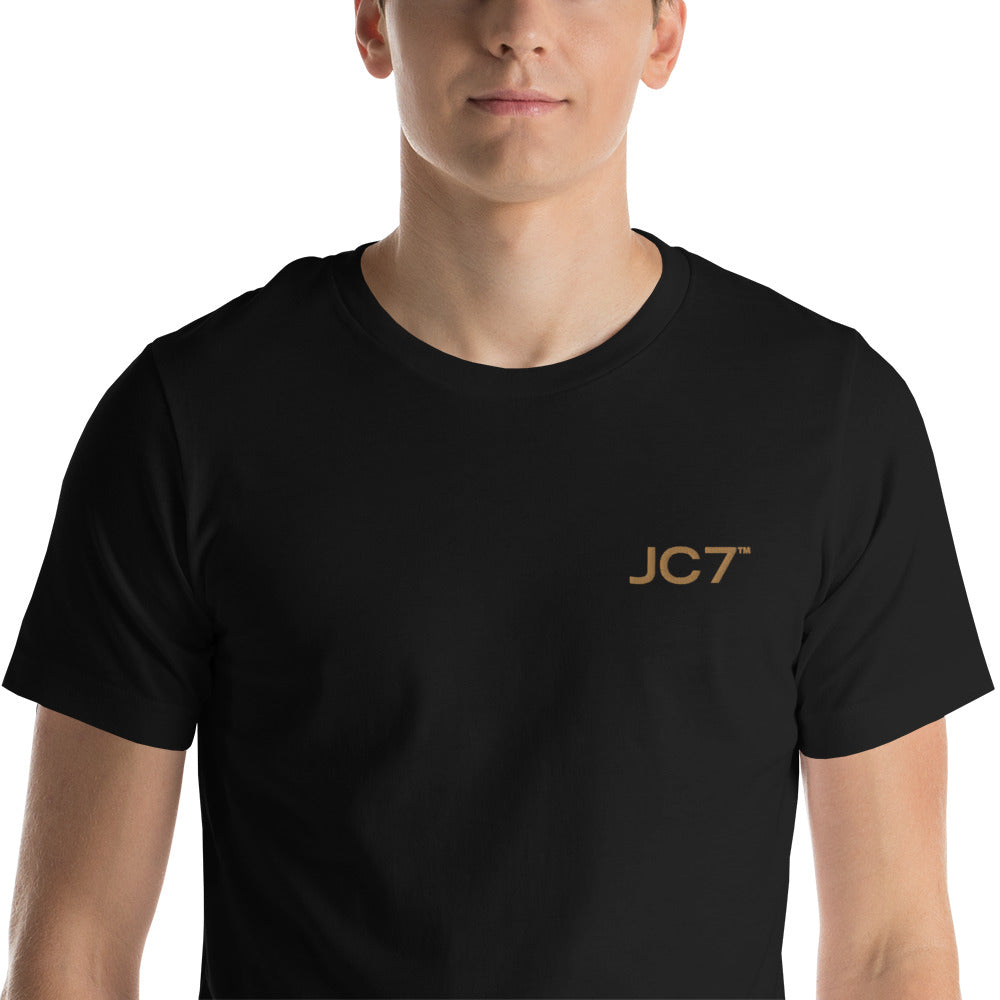 Short-Sleeve Unisex T-Shirt (Gold Logo)