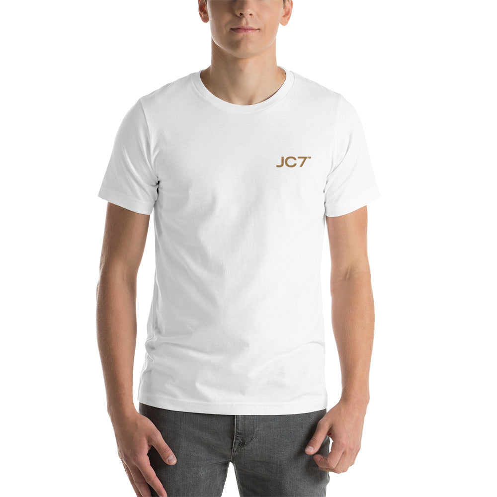 Short-Sleeve Unisex T-Shirt (Gold Logo)