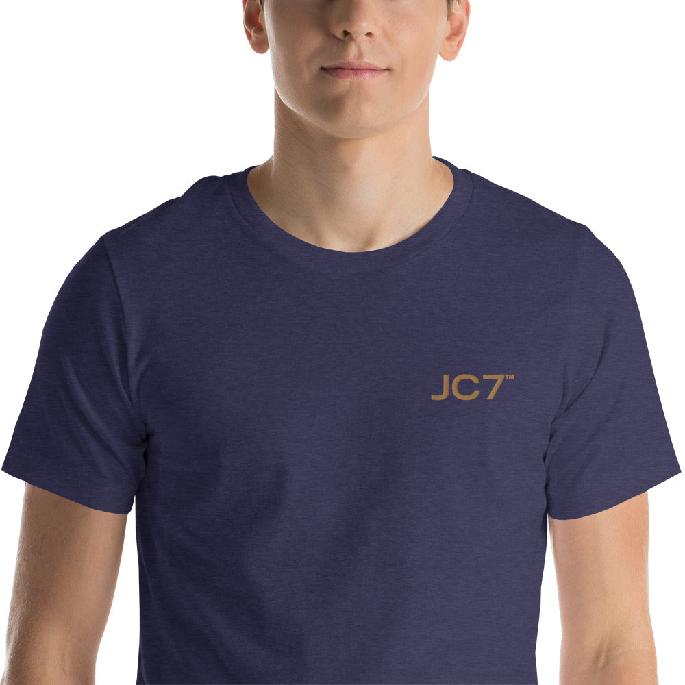Short-Sleeve Unisex T-Shirt (Gold Logo)