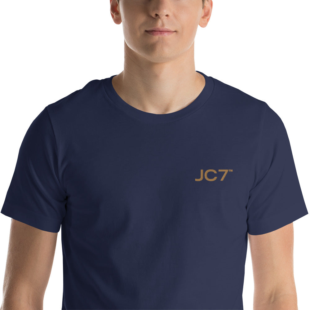 Short-Sleeve Unisex T-Shirt (Gold Logo)