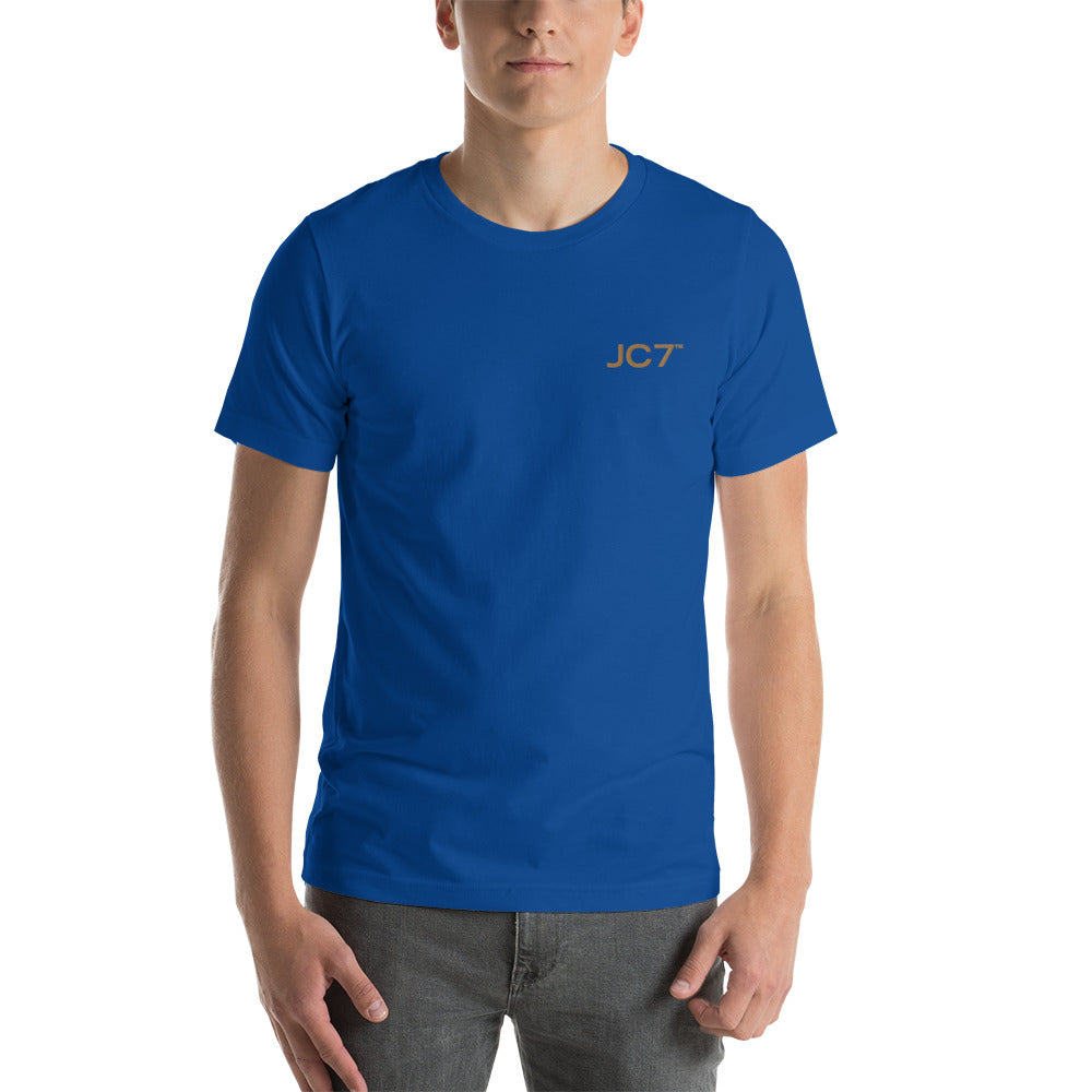 Short-Sleeve Unisex T-Shirt (Gold Logo)