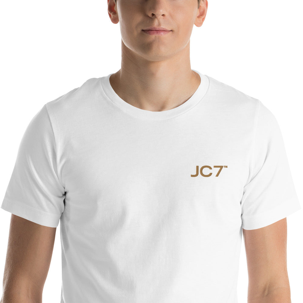Short-Sleeve Unisex T-Shirt (Gold Logo)