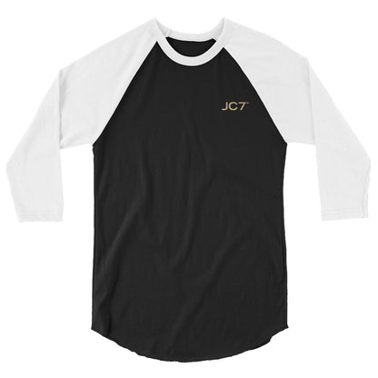 3/4 Sleeve Raglan Shirt (Gold Logo)