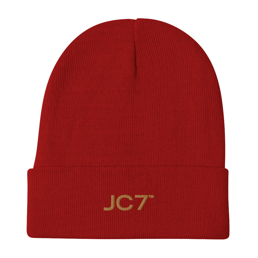 Knit Beanie (Gold Logo)