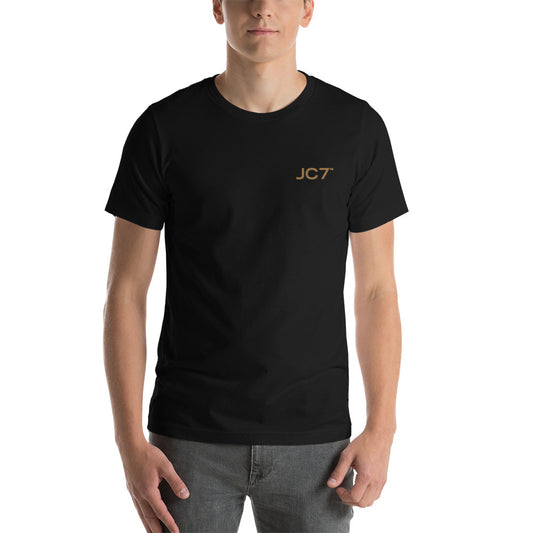 Short-Sleeve Unisex T-Shirt (Gold Logo)