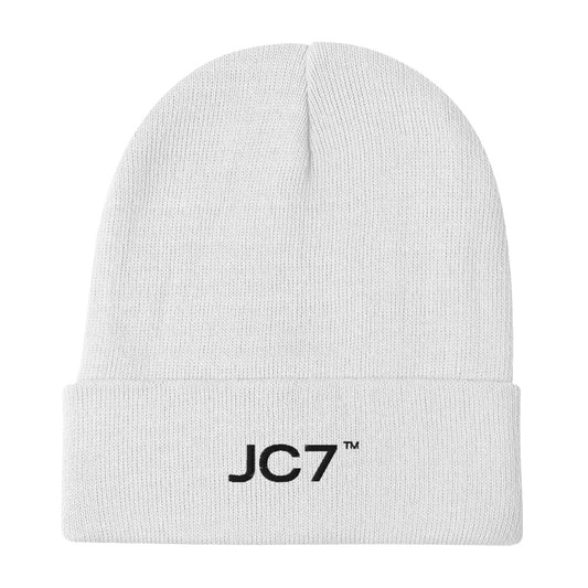 Knit Beanie (Black Logo)